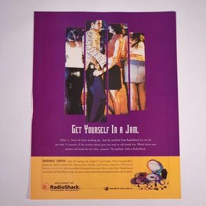 RadioShack JamPack "Get Yourself In A Jam" Vintage Print Ad 2003 Maxim 8.5" x11"